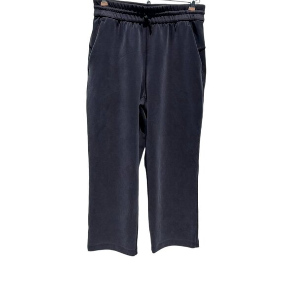 Womens Lululemon Softstreme High-Rise Straight-Leg Cropped Pant True Navy Size 4 - Picture 1 of 10